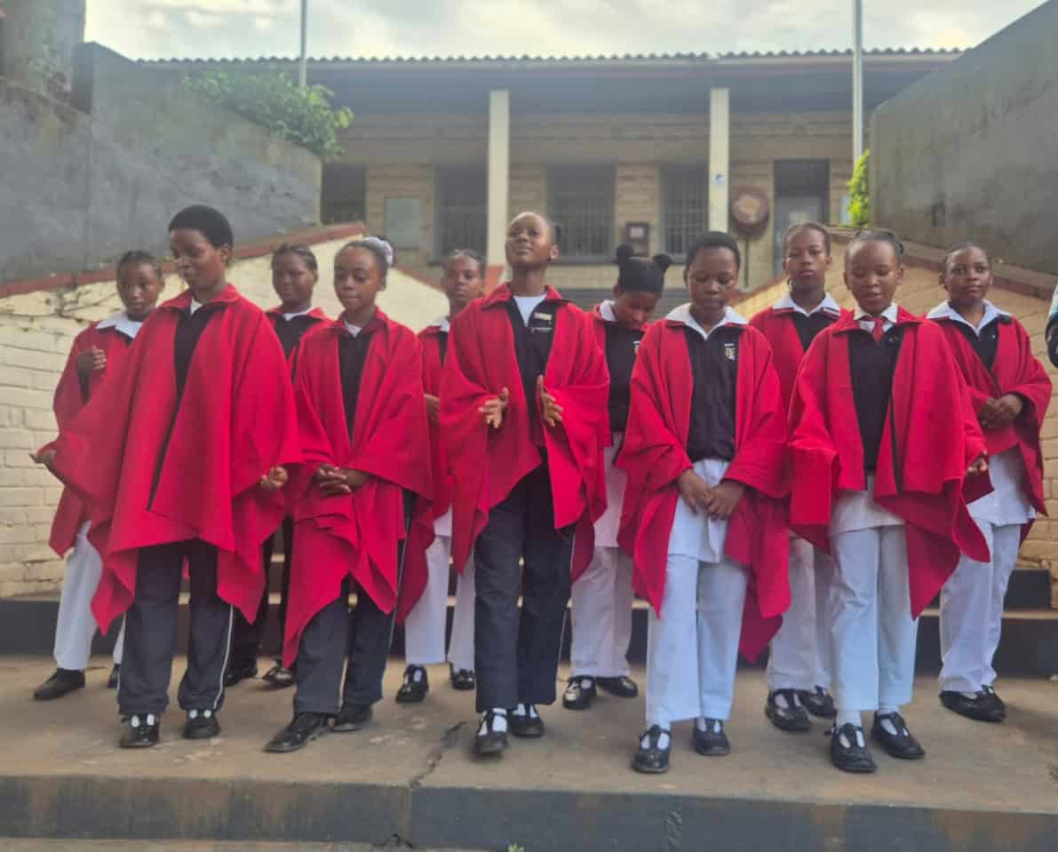 Isnembe Secondary School eco warriors celebrate Attenborough