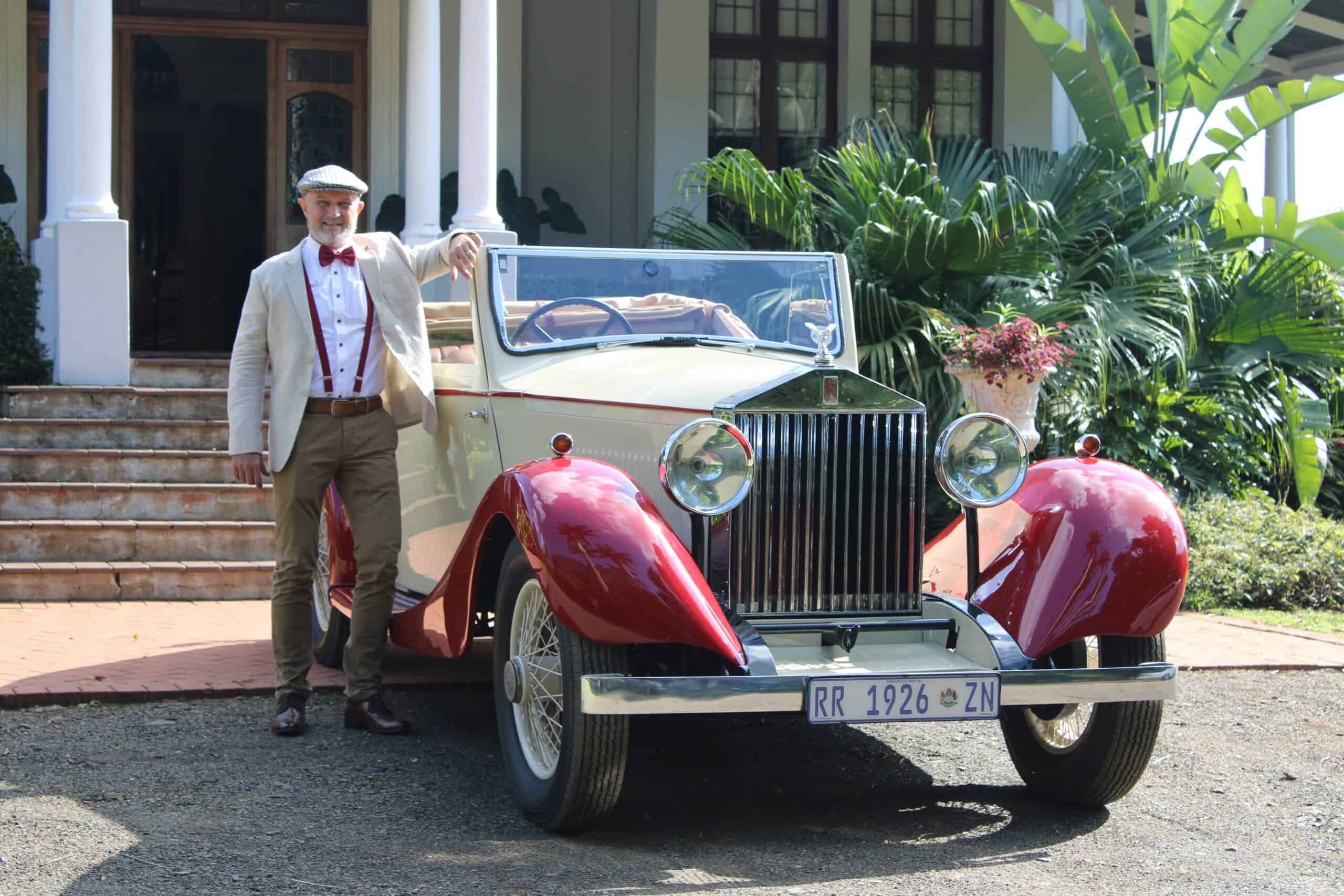Ballito doctor restores rare family-owned 1926 Rolls-Royce after decades off the road