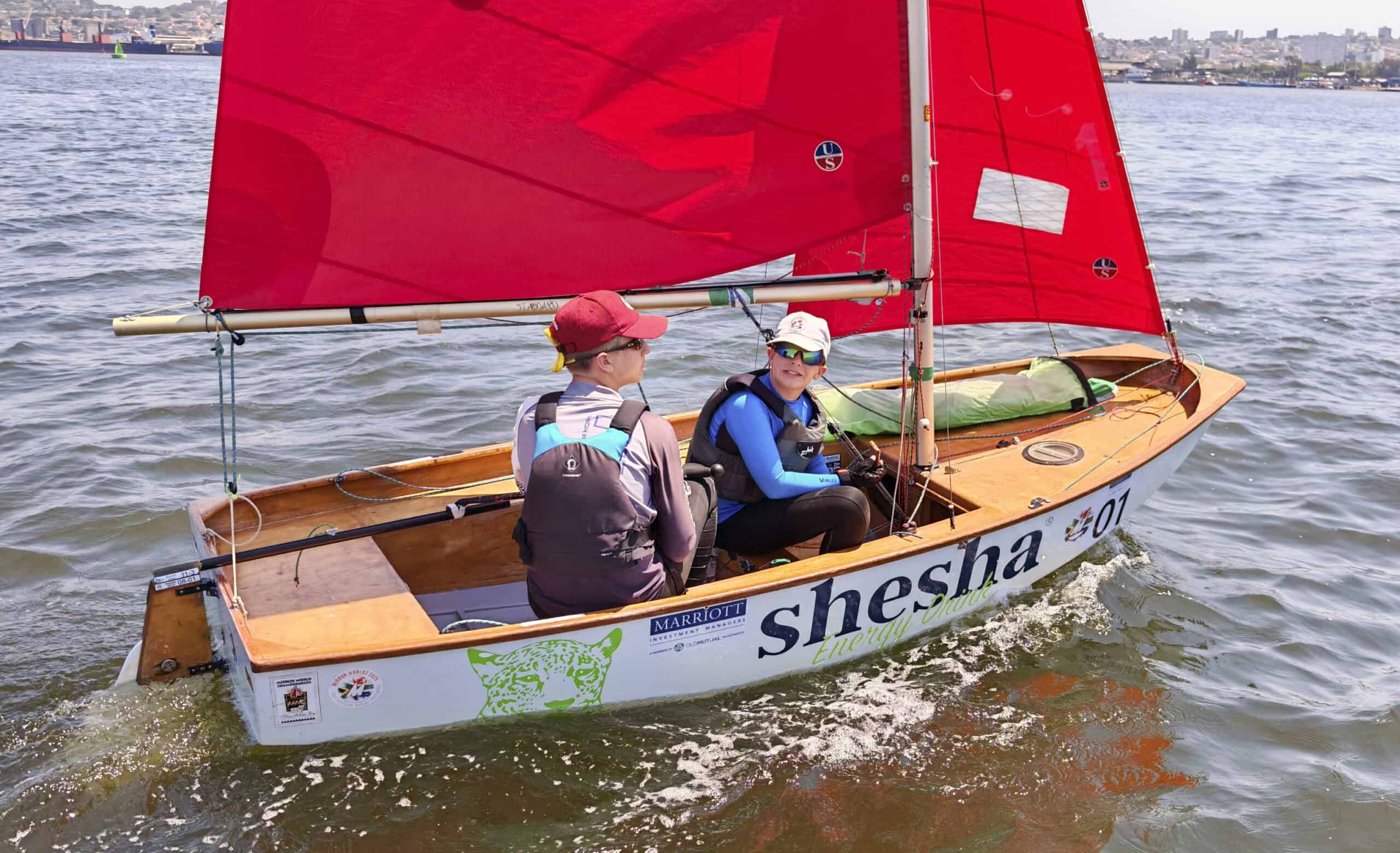 Young Ballito sailors claim silver at provincial Mirror championship