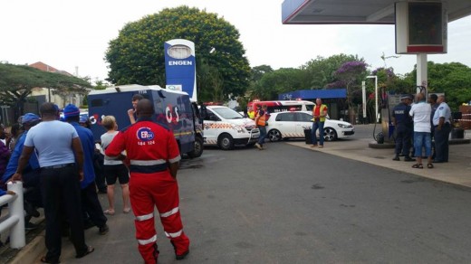 Four men shot and robbed a G4S cash-in-transit van in Durban on Saturday. Photo: Intelligence Bureau SA