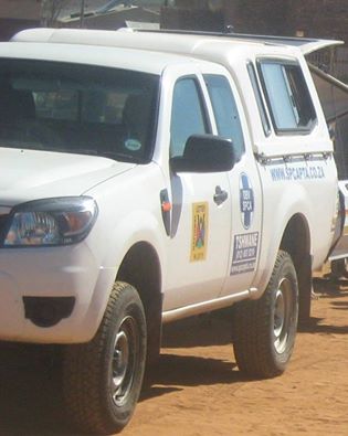 The official Tshwane SPCA vehicle was hijacked on Thursday. Photo: Supplied.