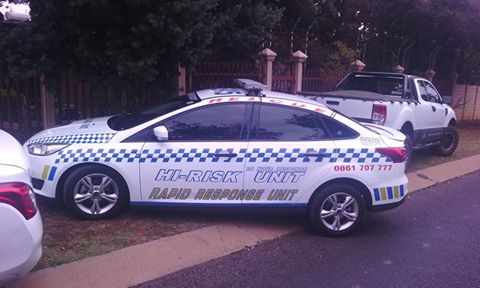 Hi-Risk closed in the man after spotting the motorbike on Saturday morning. PHOTO: Hi-Risk Unit