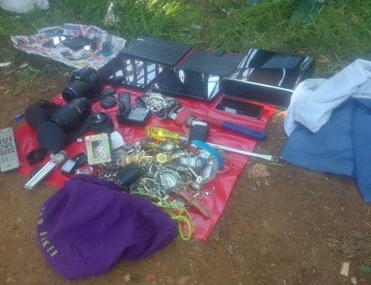 The stolen items that were recovered by police. Photo: Supplied