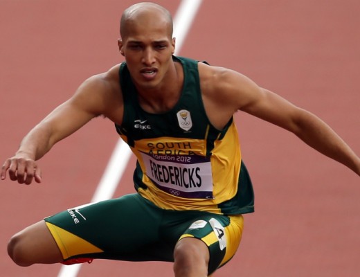 Cornel Fredericks in action.