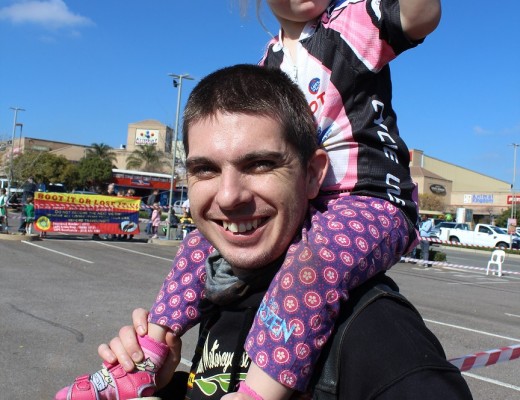 Hector Jamieson and his daughter Laila.