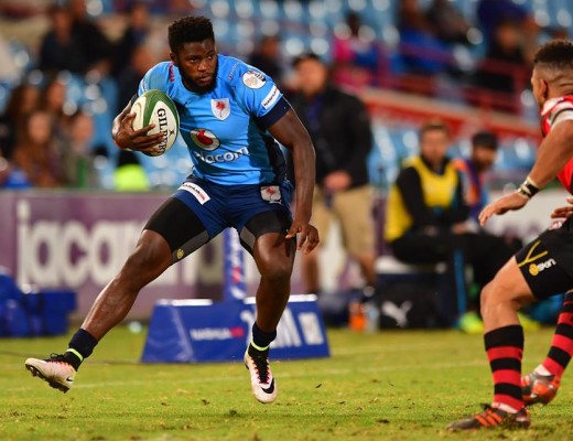 Jamba Ulengo scored two tries against the EP Kings. Photo: Blue Bulls