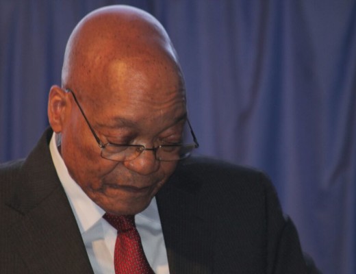 President Jacob Zuma. Photo: Ron Sibiya.