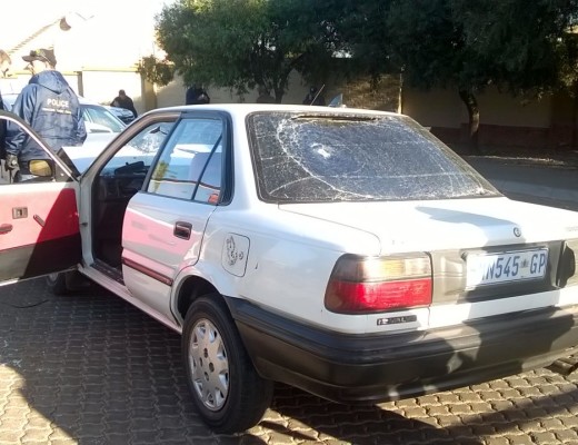 Police arrested a man in possession of a hijacked car. Photo: supplied