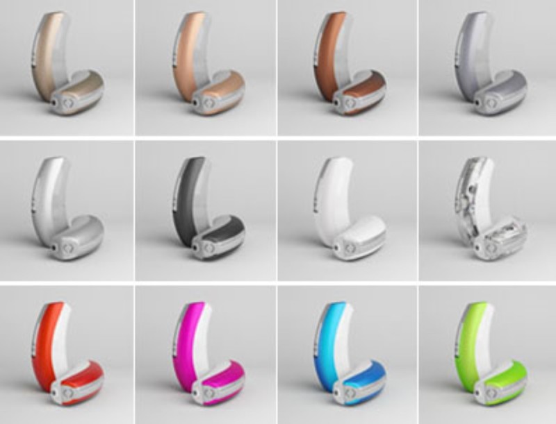 Different color options.