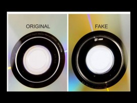 How to tell if the disc is real or fake.