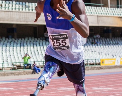 Local teenager and Paralimpic silver medalist Ntando Mahlangu was named Newcomer of the Year. Photo: Martin Potgieter 