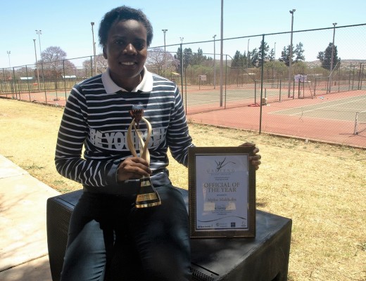 Pretoria’s Mpho Makhoba, winner of the 2016 Gauteng Sports Awards Technical Official of the year award, will be the Chief of Umpires at the upcoming Davis Cup tie between South Africa and Estonia. Photo: BLD Communications