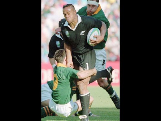 Joost van der Westhuizen will also be remembered as the man who unceremoniously tackled the macro wing of New Zealand, Jonah Lomu, in the World Championship final in 1995 - something that not a lot of rugby players could do.