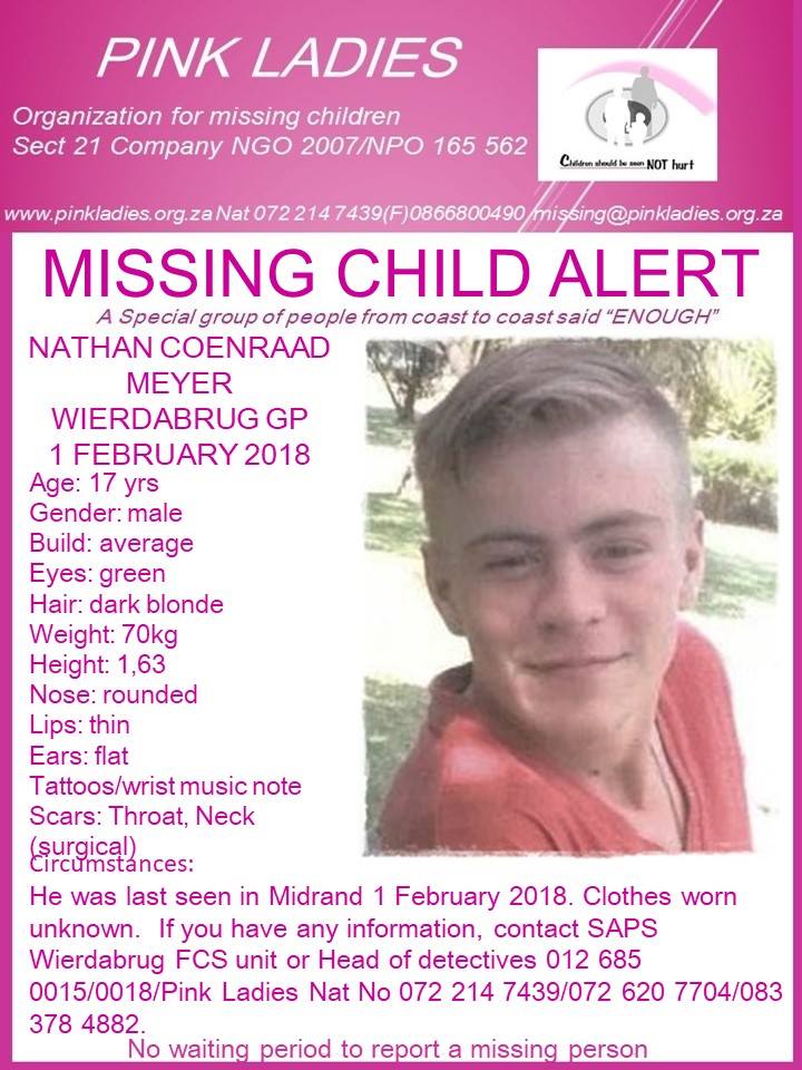 Centurion teen missing for a month | Rekord