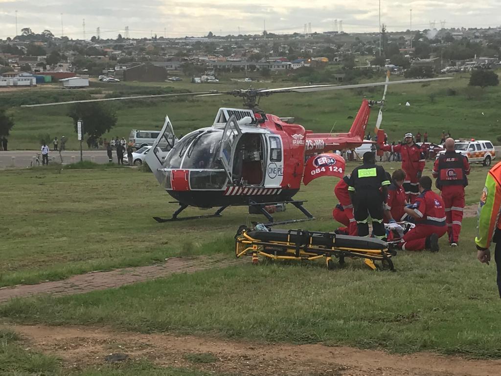 Crash At R555 Girl airlifted after R55 accident | Rekord