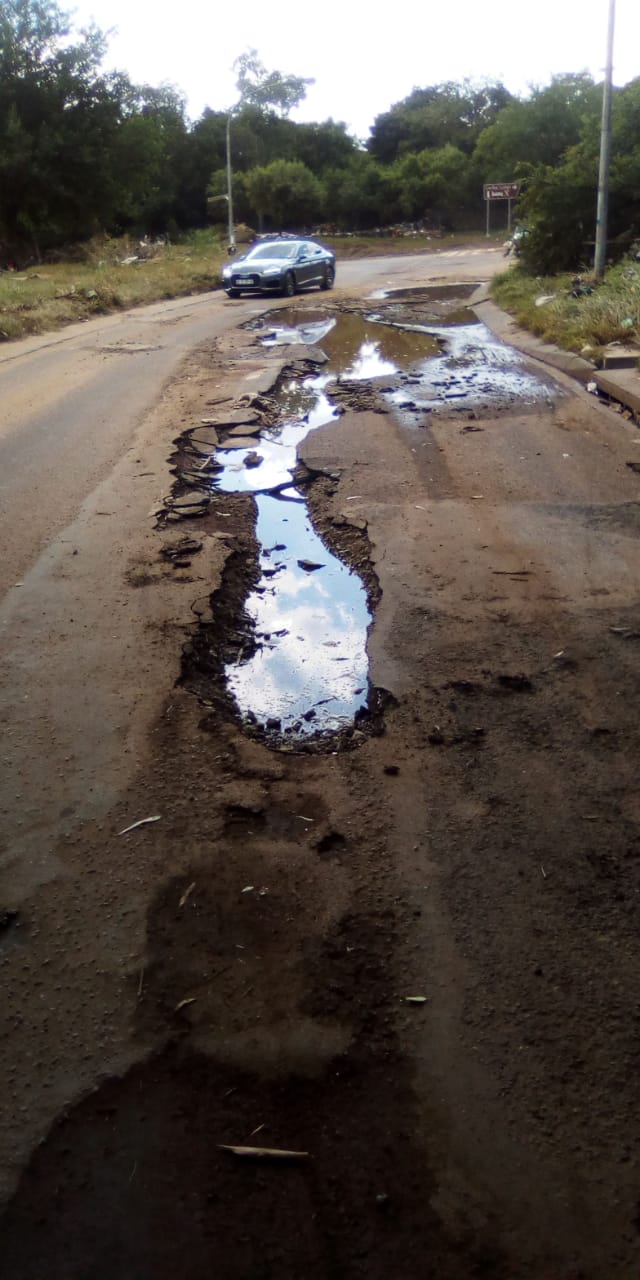 Centurion Intersection Partially Closed Over Possible Structural Damage