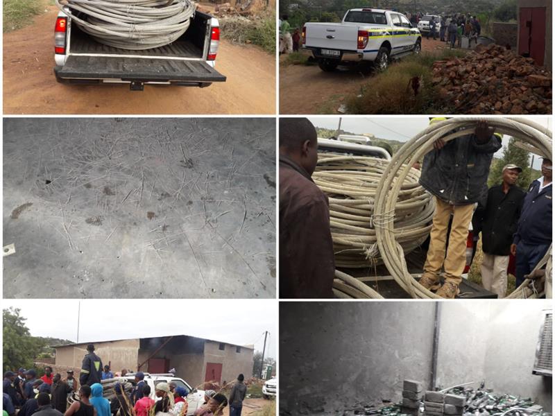 Two arrested in the north for cable theft | Rekord