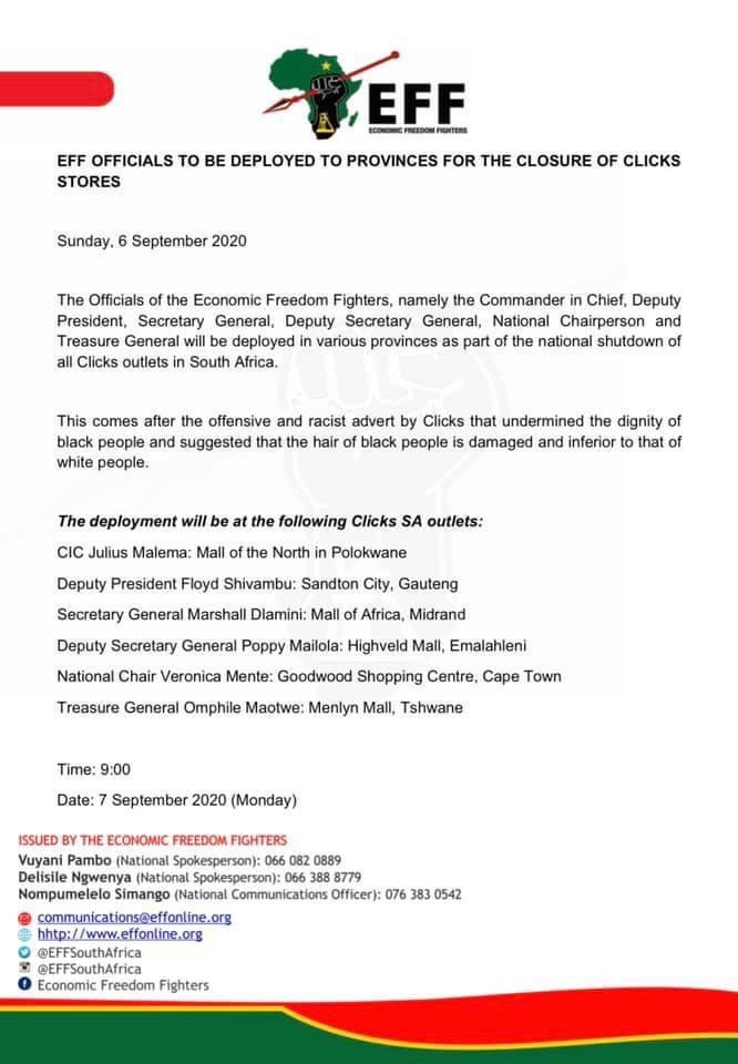 Clicks protest kicks off in Pretoria | Rekord