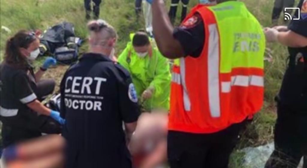 Man freed from wreckage as car veers off the road, rolls | Rekord