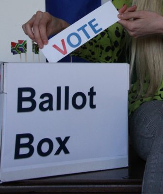 Ballot box.