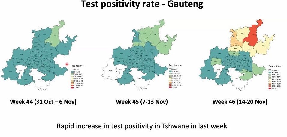 NICD: Tshwane one of regions where new Covid-19 variant detected