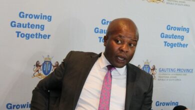 Gauteng Cogta MEC Lebogang Maile Photo:Sinesipho Schrieber