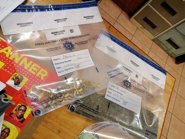 Atteridgeville man arrested for drugs and possession of unlicenced firearm