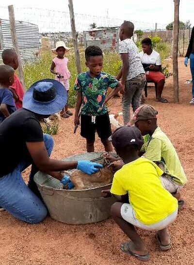 Soshanguve man encourages residents to love and take care of their dogs