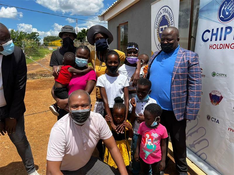 Three families get new houses in Hammanskraal