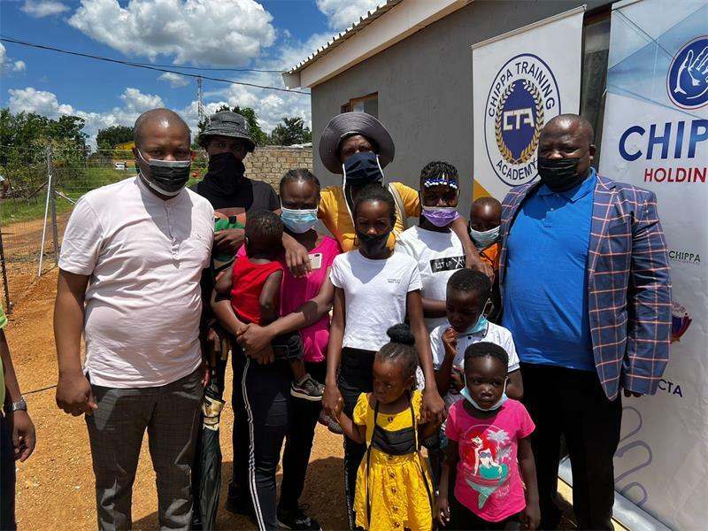 Three families get new houses in Hammanskraal