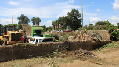 The Rooihuiskraal garden refuse site in Aleppo Crest Street, Centurion, is being cleared by the metro amid challenges. Photo: Odette Venter.