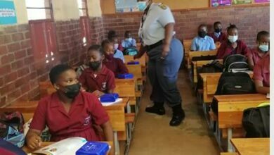 Police address learners on safety