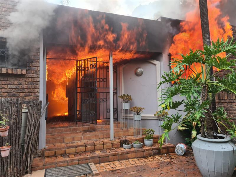 Two people hospitalised, pets killed as fire destroys Brooklyn family home