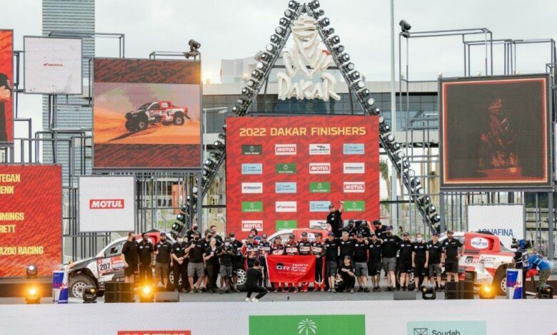 TGR DKR22 FINAL PODIUM - 1023