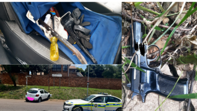 Four arrested in Centurion after police chase ends in crash
