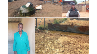 'We have to use a pit toilet,' RDP housing beneficiary tells delegation