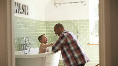 How to make a fun bathroom for kids