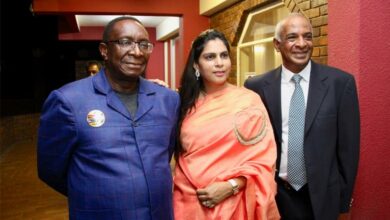 Community honours judge in spectacular fashion