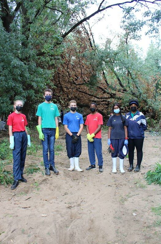 Learners clean Hennops River as part of outreach programme