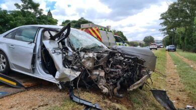 Man seriously injured in Donkerhoek crash