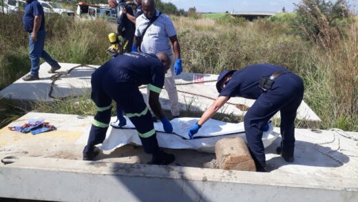 Fuel theft suspect found dead inside a block valve chamber in the Boschkop Transnet pipeline trench