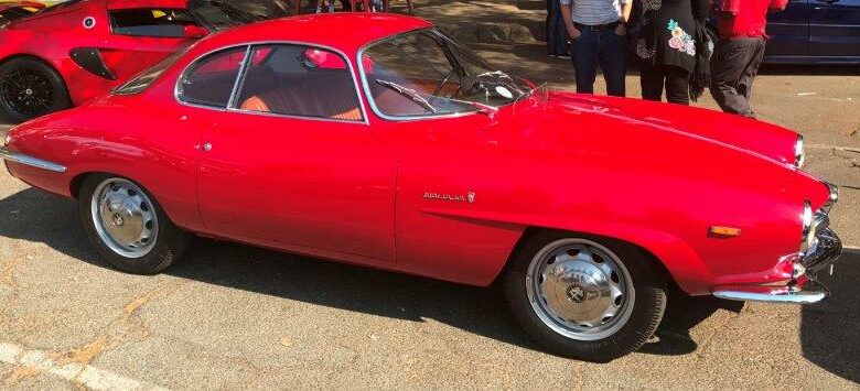 Some enthusiasts rate this car as one of the most beautiful Alfa Romeos ever - the mid-1960s Giulia Sprint Speciale.