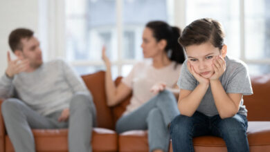 Why it's harmful for parents to fight in front of kids