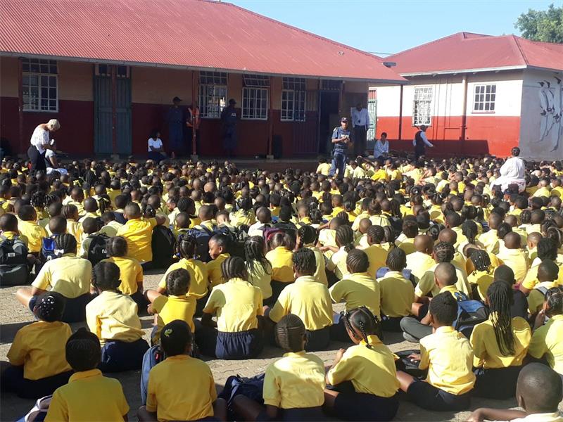 Eersterust Police Visit Local School On Anti crime Campaign Rekord