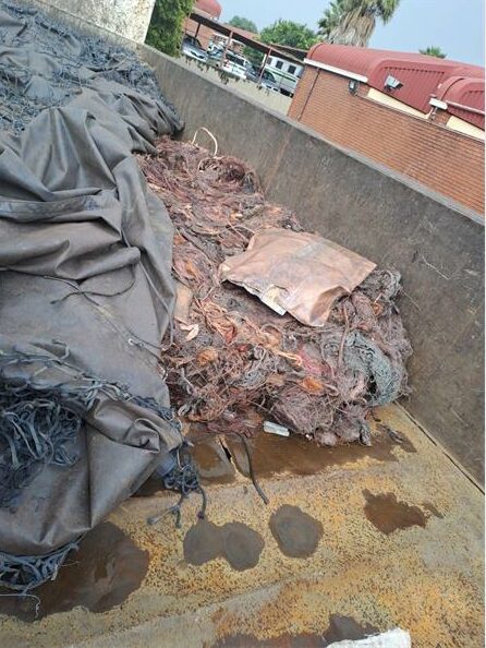 Three arrested for possession of R650k stolen copper | Rekord