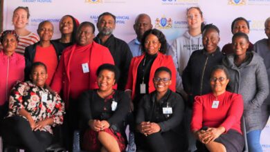 Hospital team visits primary school in Olievenhoutbosch for burn awareness week