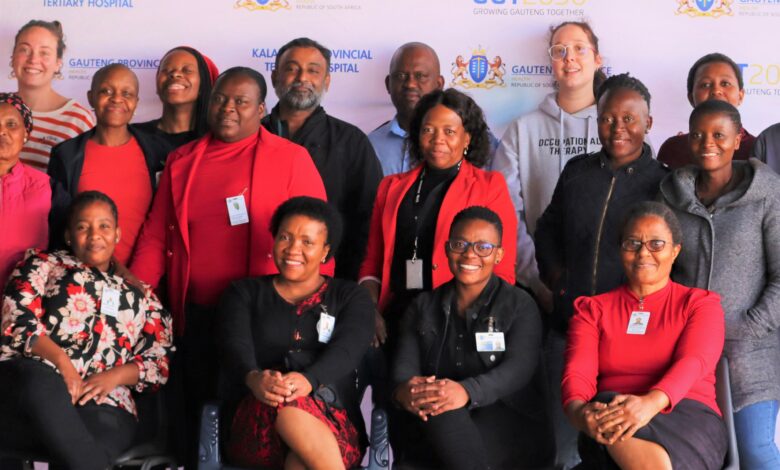 Hospital team visits primary school in Olievenhoutbosch for burn awareness week
