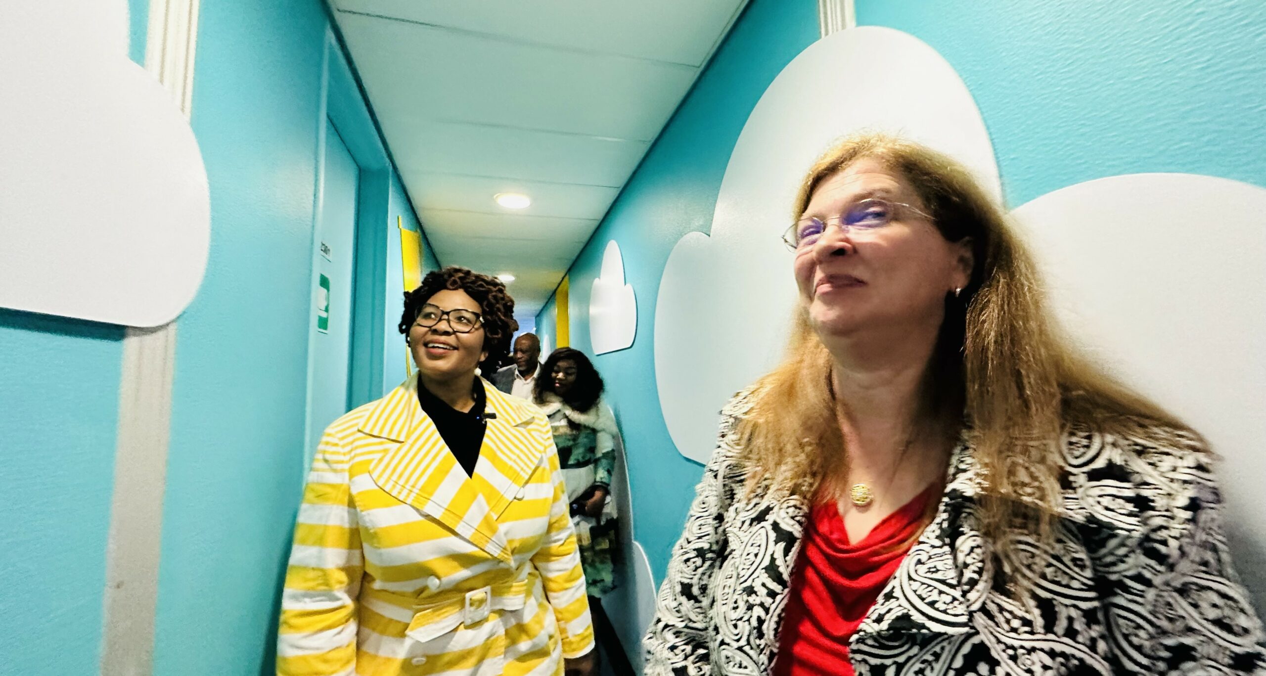 MEC for health inspects the ward. Picture:Supplied