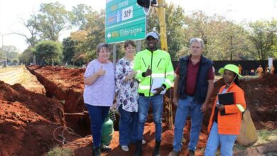 Laying of new water pipes in Clubview, Hennops almost complete