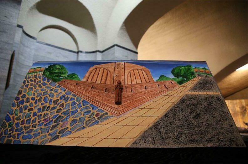 Unieke kunswerk bring hulde aan Voortrekkermonument Unieke kunswerk bring hulde aan Voortrekkermonument